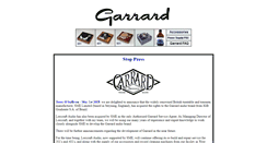 Desktop Screenshot of garrard501.com